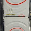 Used Bosch 24” Front Load Washer and Electric Dryer Stackable Set WAS24460UC WTV76100CN For Sale (14)