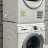 Used Bosch 24” Front Load Washer and Electric Dryer Stackable Set WAS24460UC WTV76100CN For Sale (5)