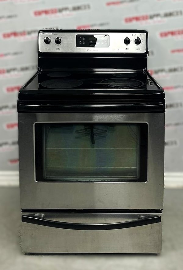 Used Frigidaire 30” Freestanding Glass Top Stove CFEF368JCC For Sale