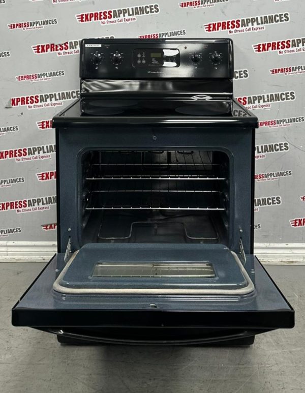 Used Frigidaire 30” Freestanding Glass Top Stove CFEF372CB1 For Sale