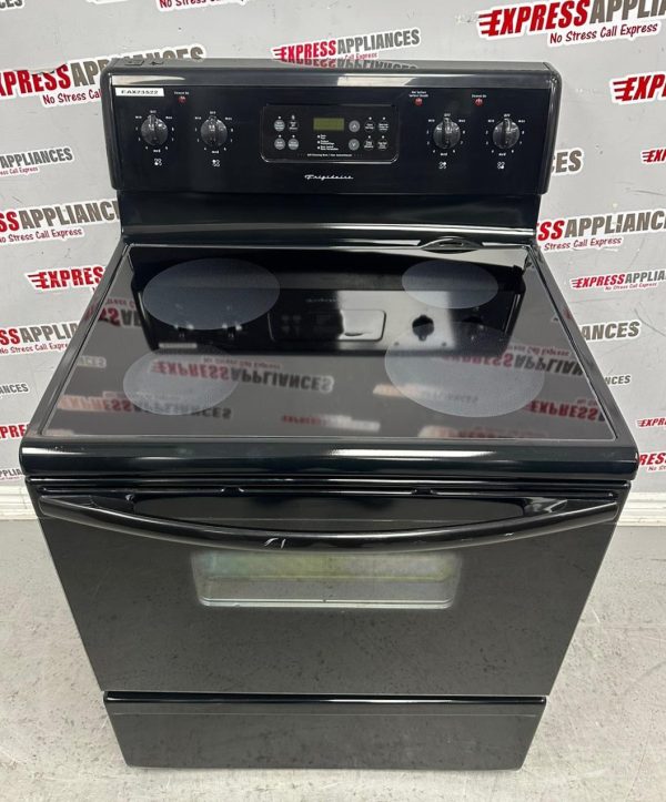 Used Frigidaire 30” Freestanding Glass Top Stove CFEF372CB1 For Sale