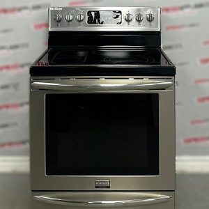 Used Frigidaire 30” Freestanding Glass Top Stove CGEF3059RFB For Sale