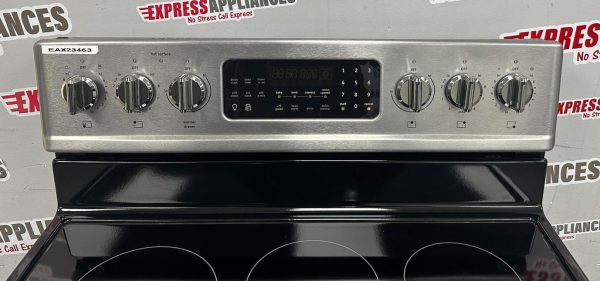 Used Frigidaire 30” Freestanding Glass Top Stove CGEF3059RFB For Sale