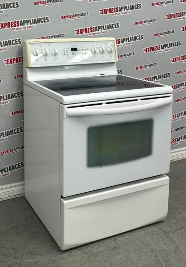 Used Frigidaire 30” Freestanding Glass Top Stove PFEF375CS1 For Sale