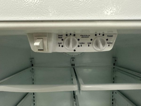 Used Frigidaire 30” Top Freezer Refrigerator GLHT186TAW6 For Sale