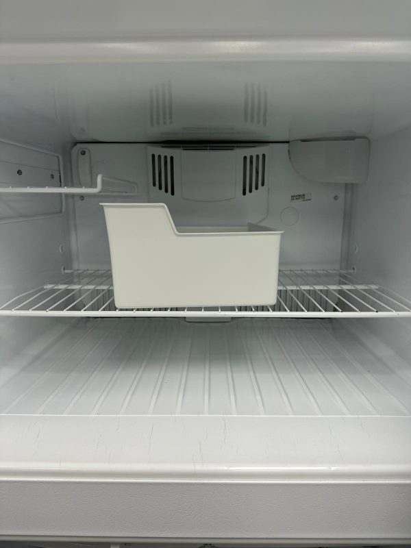 Used Frigidaire 30” Top Freezer Refrigerator GLHT186TAW6 For Sale