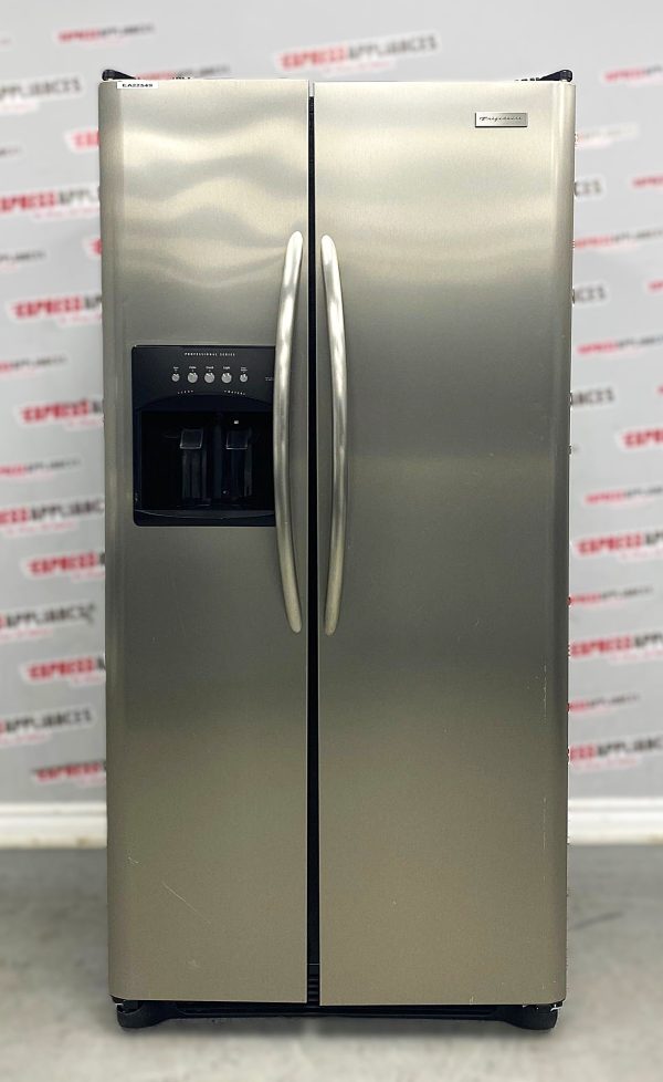 Used Frigidaire 33” Side-By-Side Refrigerator PLHS37EESB9 For Sale