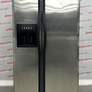 Used Frigidaire 36” Side-By-Side Refrigerator GLHS66EESB4 For Sale