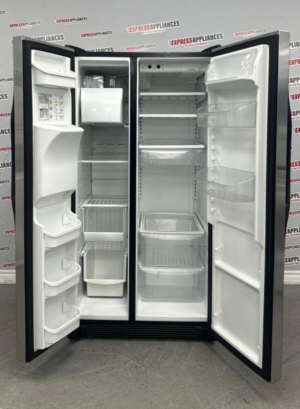 Used Frigidaire 36” Side-By-Side Refrigerator GLHS66EESB4 For Sale