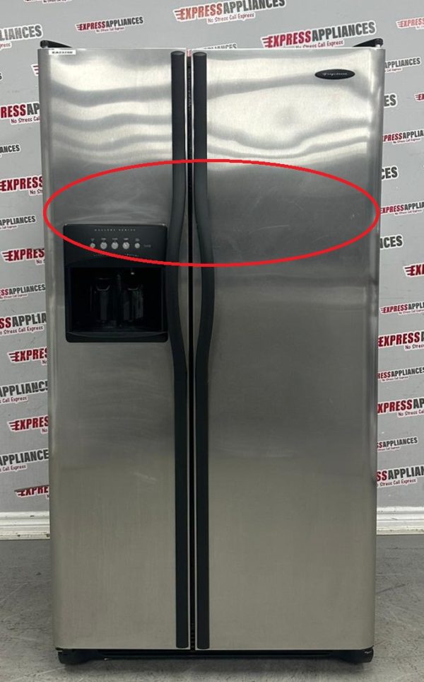 Used Frigidaire 36” Side-By-Side Refrigerator GLHS66EESB4 For Sale