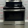 Used GE 30” Freestanding Glass Top Stove JCB840SK1SS For Sale (1)