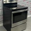 Used GE 30” Freestanding Glass Top Stove JCB840SK1SS For Sale (2)