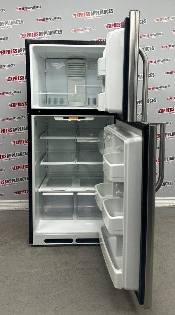 Used GE 30” Top Freezer Refrigerator GTS18SBSWRSS For Sale