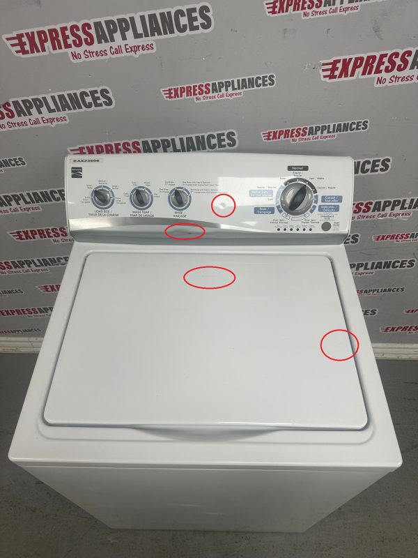 Used Kenmore 27” Top Load Washing Machine 110.21292013 For Sale