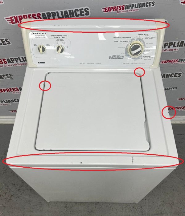 Used Kenmore 27” Top Load Washing Machine 110.22882101 For Sale