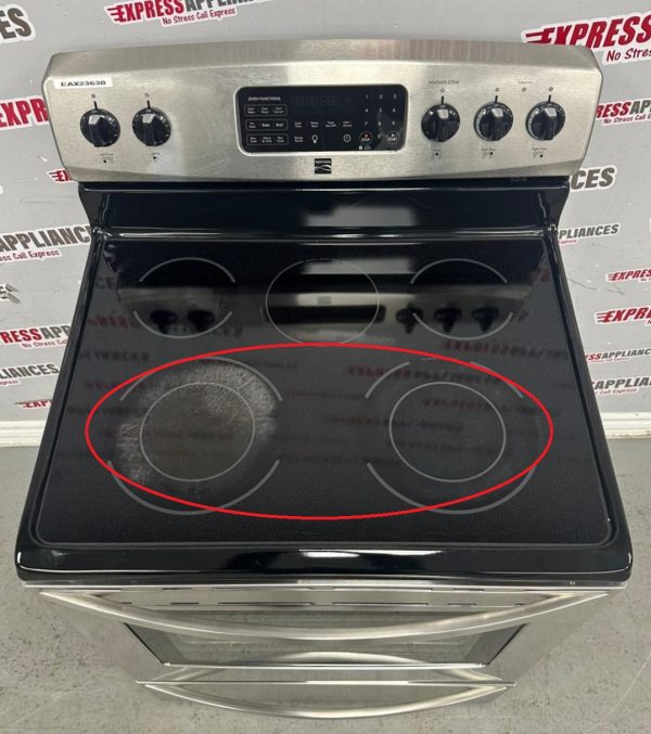 Used Kenmore 30” Freestanding Glass Top Stove	970C648530 For Sale