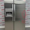 Used KitchenAid 36” Counter Depth Side By Side Refrigerator KSCS23FSMS03 For Sale (7)