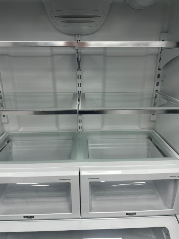 Used KitchenAid 36” French Door Refrigerator KRFC302EBS00 For Sale