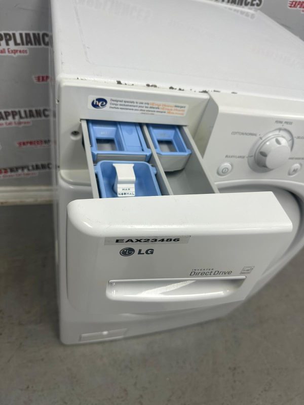 Used LG 27” Front Load	Washing Machine WM2020CW For Sale