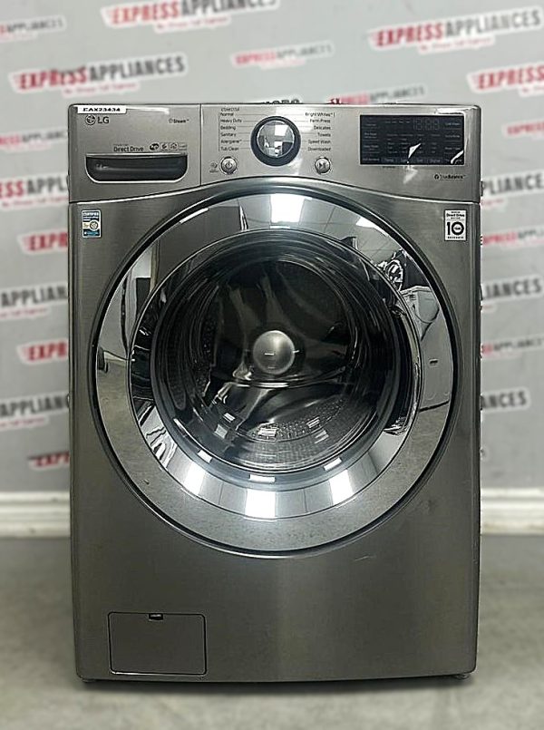 Used LG 27” Front Load	Washing Machine WM3700HVA For Sale