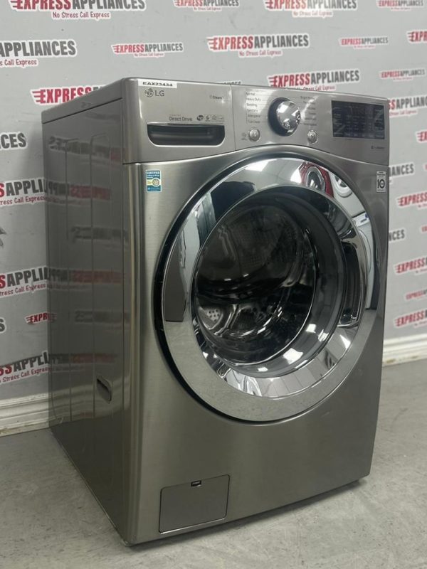 Used LG 27” Front Load	Washing Machine WM3700HVA For Sale