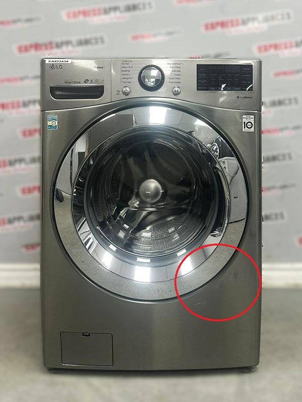 Used LG 27” Front Load	Washing Machine WM3700HVA For Sale