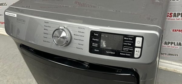 Used Maytag 27” Electric Stackable Dryer YMED6630HC2 For Sale