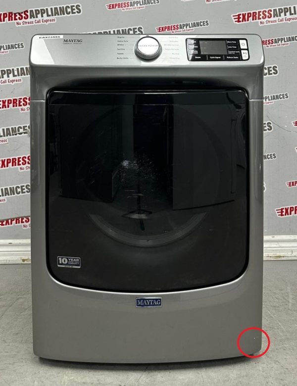 Used Maytag 27” Electric Stackable Dryer YMED6630HC2 For Sale