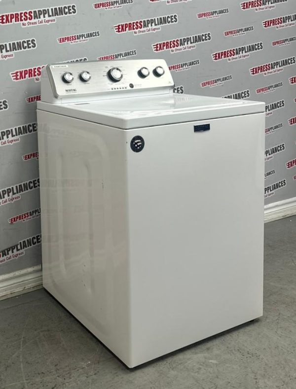 Used Maytag 27” Top Load Washing Machine MVWC565FW1 For Sale