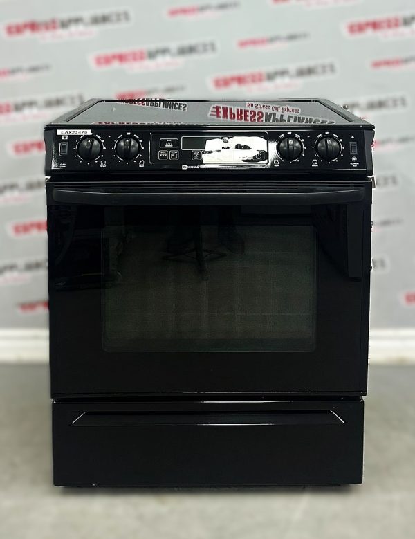 Used Maytag 31” Slide-In Glass Top Stove MES5770ACB For Sale