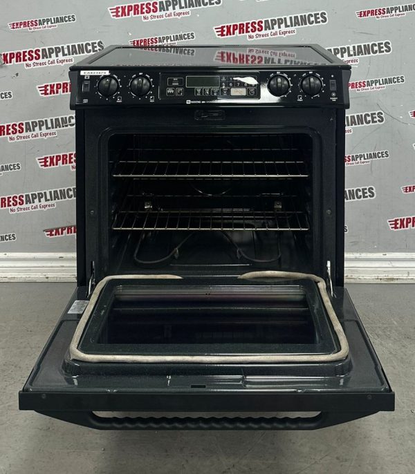 Used Maytag 31” Slide-In Glass Top Stove MES5770ACB For Sale