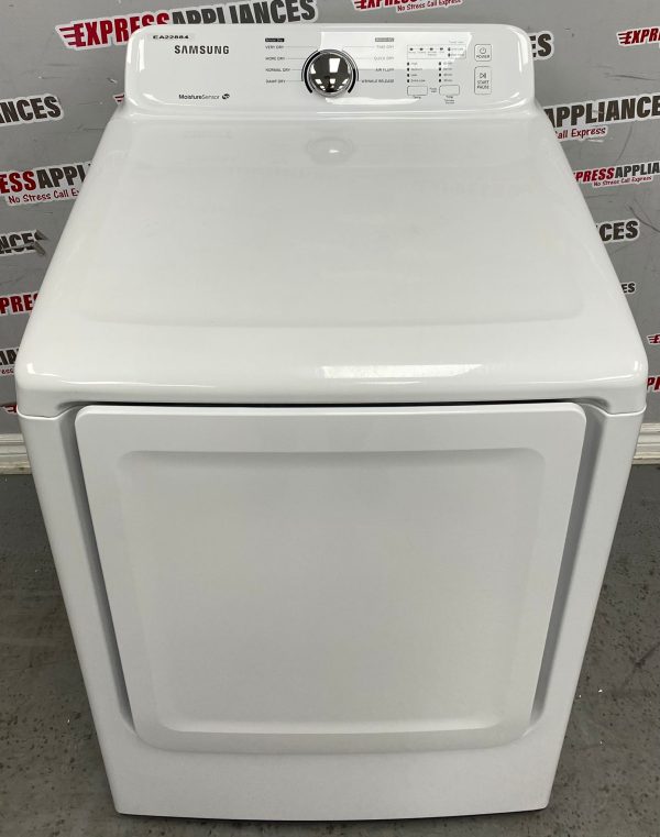 Used Samsung 27” Electric Dryer DV40J3000EW/AC For Sale