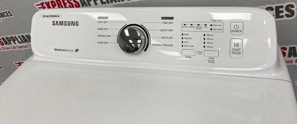 Used Samsung 27” Electric Dryer DV40J3000EW/AC For Sale