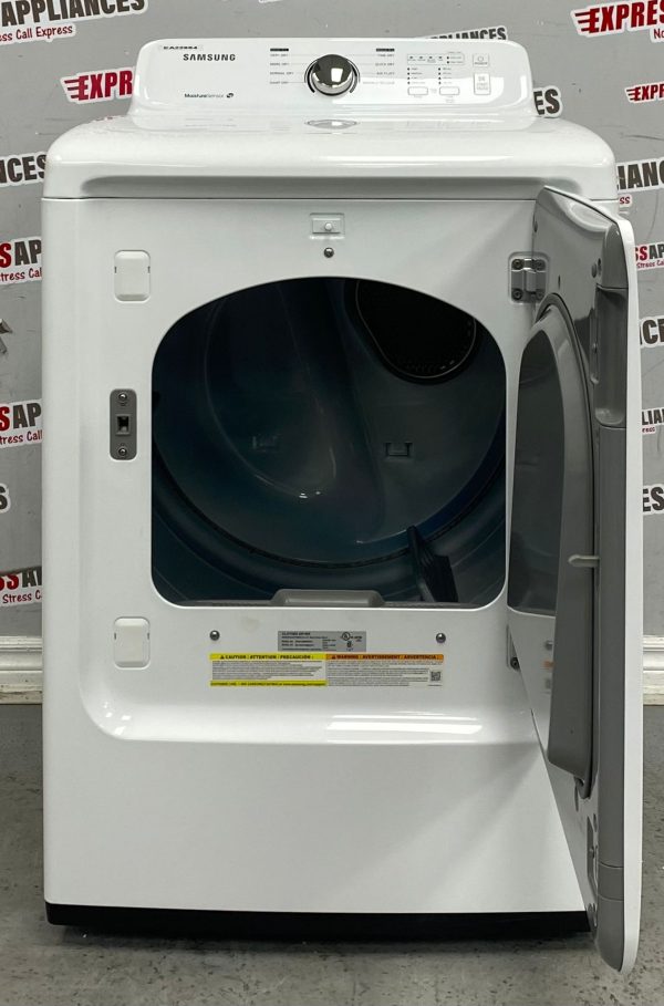 Used Samsung 27” Electric Dryer DV40J3000EW/AC For Sale