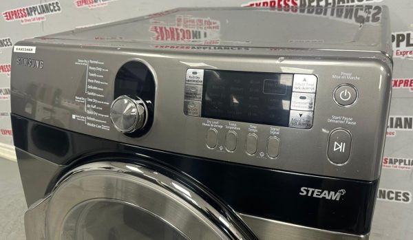 Used Samsung 27” Electric Stackable Dryer DV448AEP/XAC For Sale