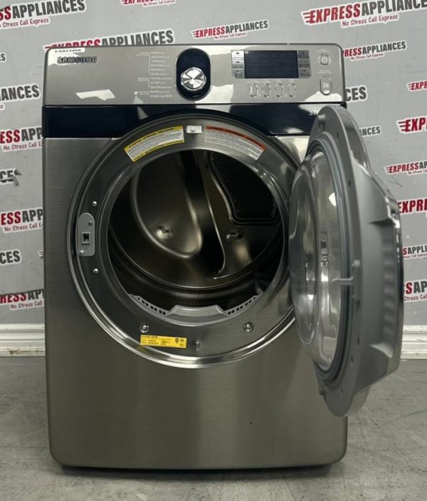 Used Samsung 27” Electric Stackable Dryer DV448AEP/XAC For Sale