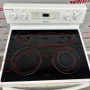 Used Samsung 30” Freestanding Glass Top Stove FE R400SWXAC For Sale (5)