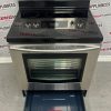 Used Samsung 30” Freestanding Glass Top Stove FE710DRSXAC For Sale (3)