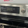 Used Samsung 30” Freestanding Glass Top Stove FE710DRSXAC For Sale (6)