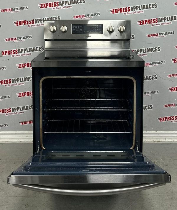 Used Samsung 30” Freestanding Glass Top Stove NE59M4320SS/AC For Sale