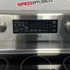 Used Samsung 30” Freestanding Glass Top Stove NE59M4320SSAC For Sale (3)