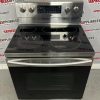 Used Samsung 30” Freestanding Glass Top Stove NE59M4320SSAC For Sale (4)