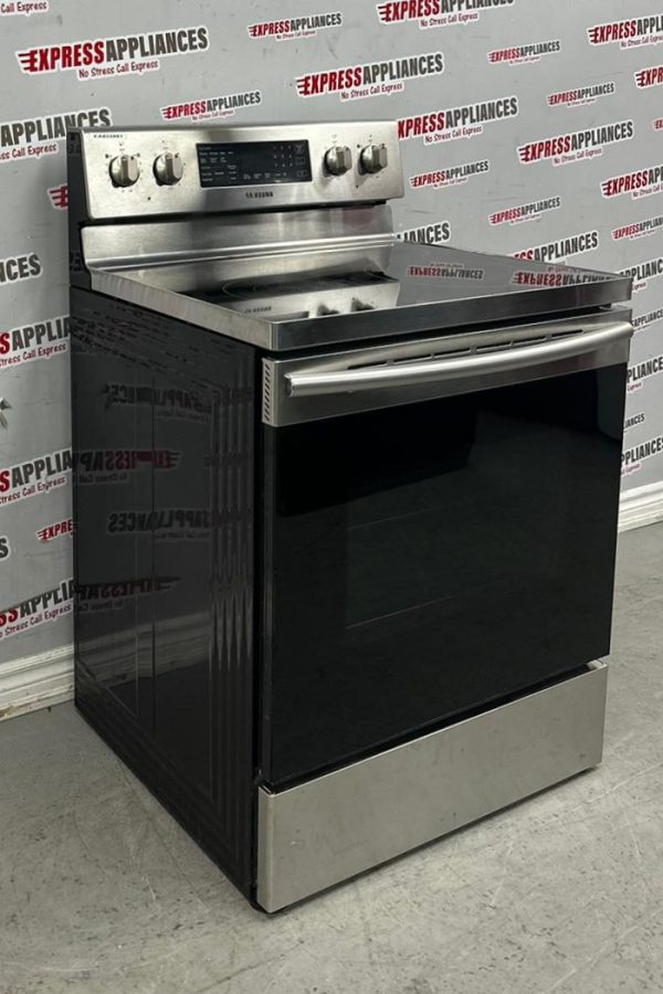 Used Samsung 30” Freestanding Glass Top Stove NE59M4320SS/AC For Sale