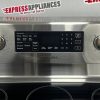 Used Samsung 30” Freestanding Glass Top Stove NE59R4321SSAC For Sale (3)