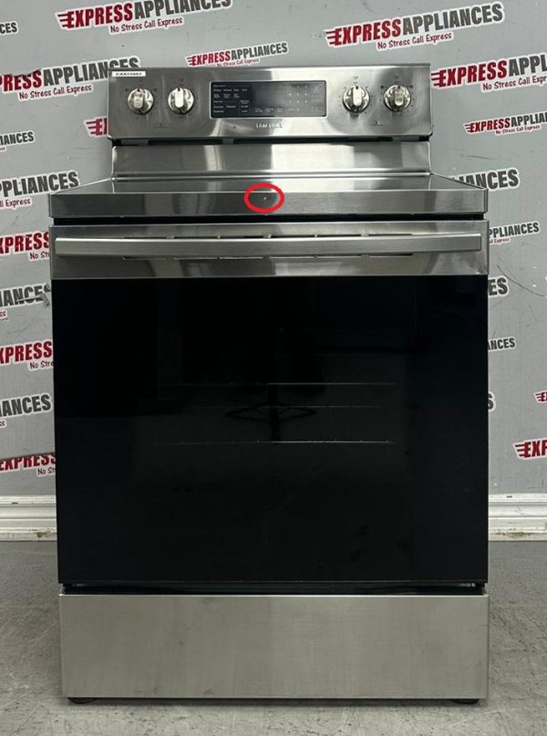 Used Samsung 30” Freestanding Glass Top Stove NE59R4321SS/AC For Sale