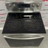 Used Samsung 30” Freestanding Glass Top Stove NE59R4321SSAC For Sale (9)