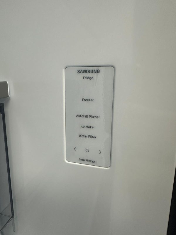 Used Samsung 36” French Door Panel Ready Refrigerator RF30BB6200QL For Sale