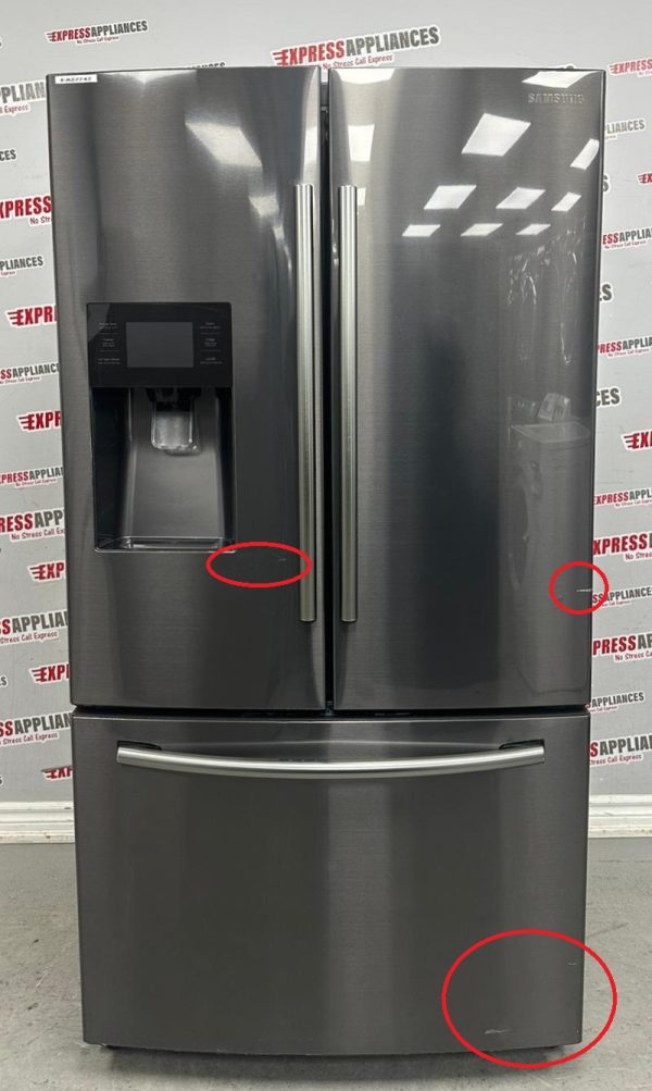 Used Samsung 36" French Door Refrigerator RF263BEAESG/AA SKU: EA22742 For Sale