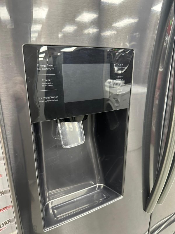 Used Samsung 36" French Door Refrigerator RF263BEAESG/AA SKU: EA22742 For Sale