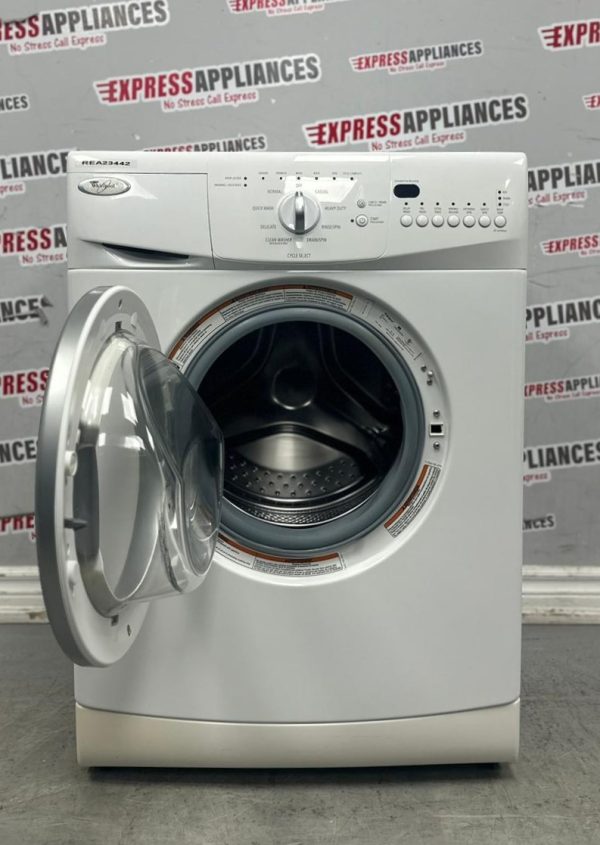 Used Whirlpool 24” Front Load Washing Machine WFC7500VW1 For Sale